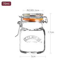 托普系列 70ml 英国kilner密封罐无铅玻璃柠檬百香果瓶子蜂蜜罐带盖按扣果酱罐子
