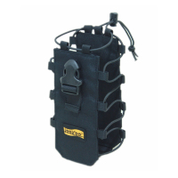 黑色 路游A22 户外多功能可变容量水壶瓶杯袋套molle配附件包旅游腰包