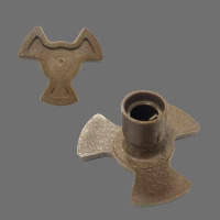 转芯[] 格兰仕微波炉转盘耐热玻璃盘托盘24.5cm底盘圆形支架转芯原装配件