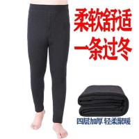 加厚棉裤 零下15-30度 小号 适合体重100-135斤 男士高腰加厚驼绒棉裤冬季老中青年加厚宽松休闲加肥加大保暖棉裤