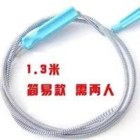 1.3简易版需两人操作 下水道疏通工具厨房卫生间马桶管道疏通器家用通厕所神器地漏堵塞