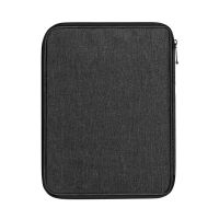 黑色 迷你 [18*13.5*3cm] bubm数据线收纳包分格手机充电线有线耳机收纳袋保护套便携迷你小