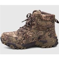 深棕色 沙漠素板 39 偏小 羊毛靴冬季加绒加厚男棉鞋保暖高帮迷彩户外软底防寒靴防滑登山鞋