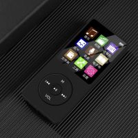 黑色 无屏插卡MP3裸机一个(无任何配件) MP4学生播放器MP3英语随身听插卡外放有屏歌词显示电子书收音录音