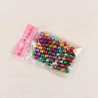 小号普通铃铛[直径约1.0cm] 铃铛diy挂件彩色小铃铛手工diy饰品材料配件手链儿童幼儿园制作