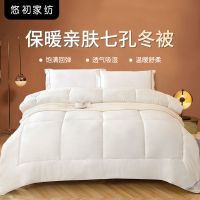 繁华一梦-白色 110*150cm2斤儿童被 七孔羽丝绒冬被被子芯加厚保暖单双人学生宿舍冬季棉被太空被被褥