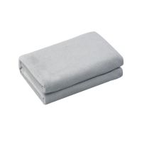 浅灰休闲毯100*140 网易严选毛毯盖被子毛毯被午睡毯珊瑚绒法莱绒休闲毯保暖秋冬双人