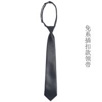 黑色领带 学生校服套装配饰领带dk领结蝴蝶结jk领部平角学生装日系格纹英伦