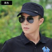 黑色 55-60可调节 春秋冬夏四季遮阳防晒平顶帽爸爸休闲百搭潮太阳帽鸭舌帽