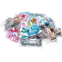 半斤[高品质体验装] 兼容乐高小颗粒积木低价散装件男女孩拼装益智玩具军事建筑车人仔