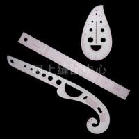 套餐九:建议服装三件套 厂家直销服装尺打样尺制版尺裁剪尺放码尺曲线尺纽扣尺套装