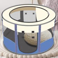 蓝色-龙骨款 [无备孕包] [5%客户选购]S号(小型萌宠) 猫产房生产窝产后猫窝宠物猫咪怀孕育儿房封闭式狗产待产用品全