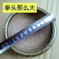 小号直径10CM不带棒 贵州从江擂钵磨辣椒米粉羚羊角手工陶研磨碗研磨器手动宝宝辅食