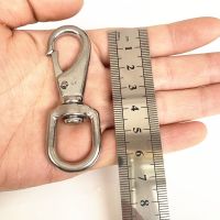 M4(0号) 304不锈钢万向钩弹簧扣旋转扣钥匙扣登山扣链条宠物链条连接扣