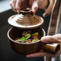 凡土创意粗陶砂锅炖锅家用微波炉小锅煲仔饭耐高温带盖汤碗餐具 凡土创意粗陶砂锅炖锅家用微波炉小锅煲仔饭耐高温带盖汤碗餐具