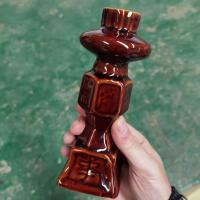 小号 长度15厘米 口径3厘米 1个 蜡烛台土陶蜡烛台复古土陶蜡烛灯台供佛蜡烛台民俗传统烛台