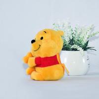 魔术贴挂件-维尼熊 抱抱魔术贴书包挂件玩偶公仔可爱日系背包挂饰女唐史迪仔卡通