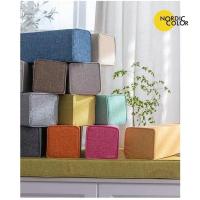 15*15*50(方形手枕) 布套颜色 中式亚麻方扶手枕长枕抱枕靠垫手枕贵妃床方形海绵沙发扶手可拆洗