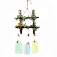 正方形照片夹挂件 创意壁饰挂饰装饰壁挂家居饰品实木挂件壁饰