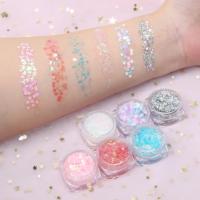 网红女神组合 舞台妆亮钻眼钻亮粉闪粉儿童彩妆专用眼妆套装眼角贴配饰粉底膏