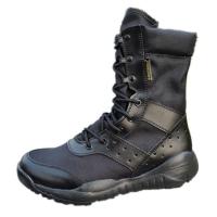 黑色布面 35 户外超轻沙漠透气靴军迷鞋作战靴男女作训靴高帮战术靴徒步登山靴