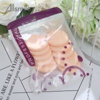 10片圆形 10片装粉饼专用粉扑海绵化妆棉散粉干湿两用bb霜蜜粉方圆形面扑