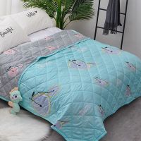 清新柠檬 100x140cm[童被] 夏凉被双人可机洗空调被单人学生宿舍儿童夏被夏季薄被子