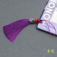 紫色 1条 抗皱顺畅流苏穗子挂件吊穗民族风古风手机配件饰品挂饰