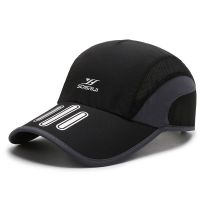 黑色 可调节56-60cm 帽子男夏季棒球帽韩版潮户外旅游登山遮阳帽速干透气防晒鸭舌帽薄