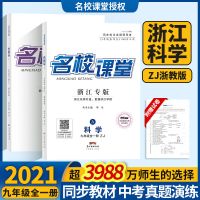 均色 2021秋名校课堂浙江专版科学九年级全一册浙教ZJ版初中同步练习