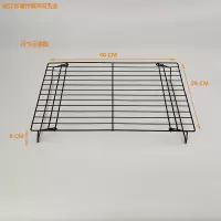 单层冷却架 烘焙工具蛋糕倒扣架可折叠单层三层不粘面包饼冷却架烘焙散热架