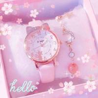 粉带 手表+备用电池(告白价) 手表儿童女小公主粉夜光可爱学生数字石英电子表卡通韩版日系少女
