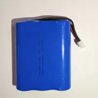 18650圆柱型锂电池 三串18650锂电池组11.1V2000mAh扫地机电动工具动力农用锂电池组