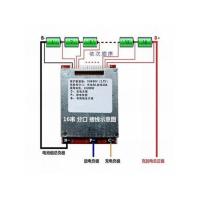 16串60V同口 ?16串60V 16串48V 800瓦动力电池保护板18650聚合物锂电池组保护