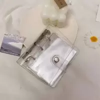 5张单内页补充装（不带外壳） 3寸（放50张） 三寸拍立得活页闪闪3寸相簿456寸相册本电影火车票收藏小卡收纳册