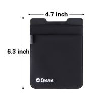 硬盘收纳袋(黑色) 硬盘收纳袋创意便携式硬盘收纳包轻便移动硬盘收纳保护套吸附平板