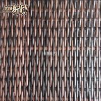 咖啡色混色B50 特价咖啡色藤条编织藤条仿藤材料藤椅修补塑胶藤收纳盒编织藤条藤