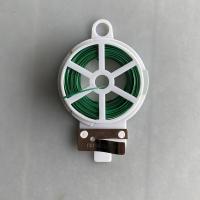 扎丝20米 包塑铁丝铁线 扎线 DIY花支架用园艺扎带盘线 花木扎丝捆绑