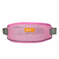 简易网格粉[双卡扣] 加宽腰带款电动摩托车儿童安全带小孩防摔绑带骑单车带娃便携保护