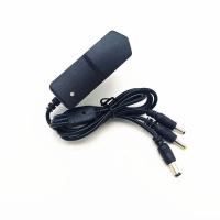 4.2V通用1米线长 3.6V3.7V4.2V1A通用钓鱼灯夜钓灯强光手电筒头灯矿灯 18650充电器