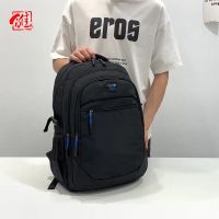 1785蓝色建议初高中 书包男中学生初中生高中生小学男生背包青少年校园双肩包时尚潮流