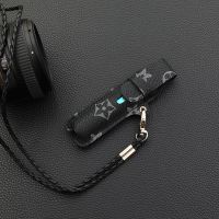 黑色印花皮套 通于悦刻 YOOZ_销 悦克relax1代皮套锐克四代无限挂绳保护套柚子丫ooz通用保护皮套