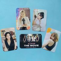 五张一套 BLACKPINK《the movie》专辑 同款小卡 明信片 拍立得小卡 收藏卡