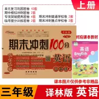 译林版英语 三年级下册 译林版英语三四五六年级上册单元测试卷子期末冲刺100分训练习题