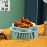 冰翡绿 1层(10%的人选它) 春夏秋季盖饭菜防尘罩菜罩餐桌罩防蝇家用塑料罩菜网厨房收纳神器