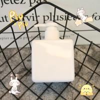 简约纯白色(250ml) 可爱按压式乳液分装瓶大容量沐浴露洗发水洗手液洗面奶旅行便携式