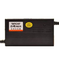 x智能型充满绿灯 T型孔 36V12AH 小鸟电动车超威天能电瓶48V60V72充电器两三四轮快充智能自动关机