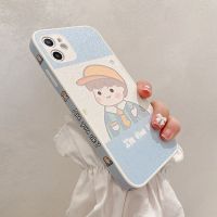 【蓝底 帽子男孩】 11pro 帽子女孩iPhone11手机壳12pro侧边苹果xs max可爱7/8plus保护套xr