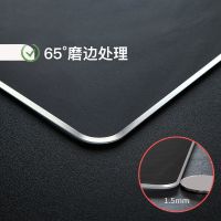 无味透明1.5mm(磨边更安全) 定制[请联系客服] 无味PVC桌布防水防油防烫透明长方正方桌软玻璃餐桌垫塑料茶几布