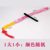 古筝清洁刷(1大1小) 常规款(无) 古筝刷子扫灰不掉毛扬琴古筝清洁刷长毛可弯曲乐器清理保洁刷送胶